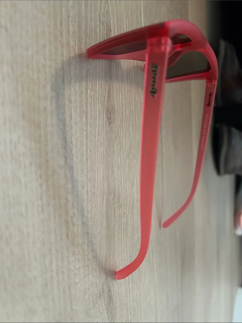 Pink goodr sunglasses fly g